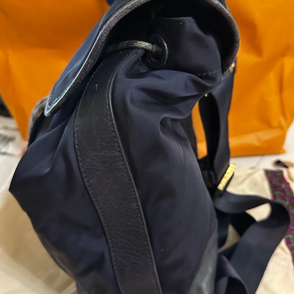 Tory Burch Black and Navy Backpack main image 9